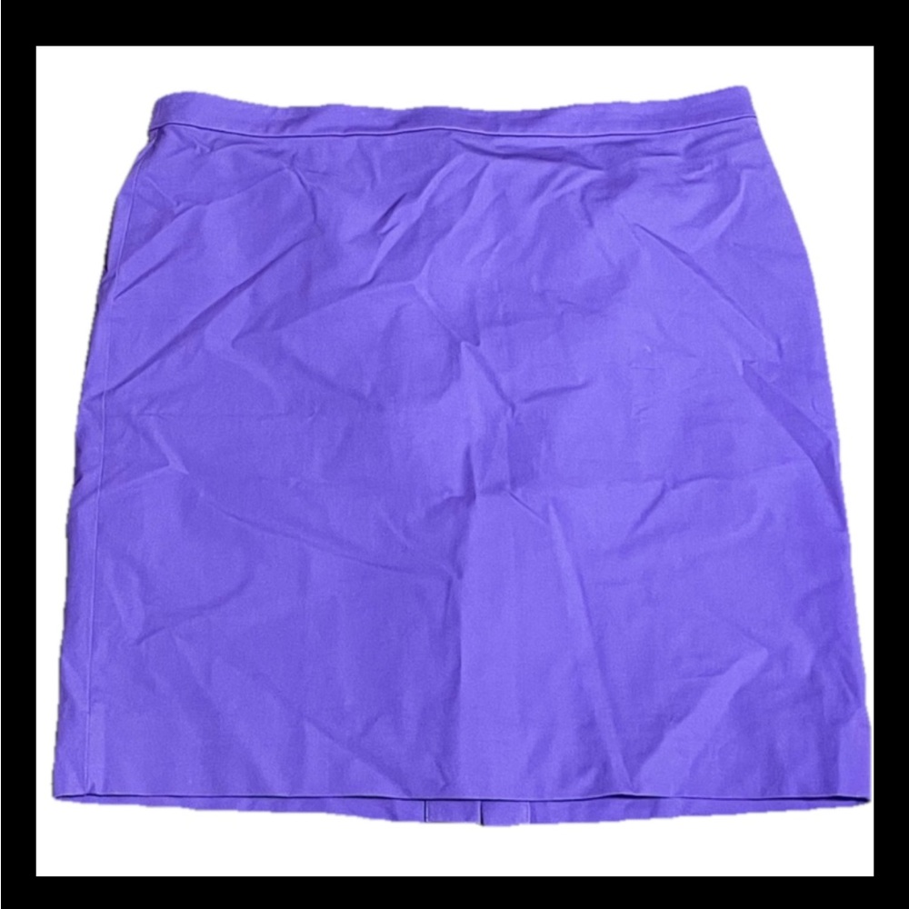 NWOT J. Crew Purple Pencil Skirt Size 20 - Picture 3 of 6